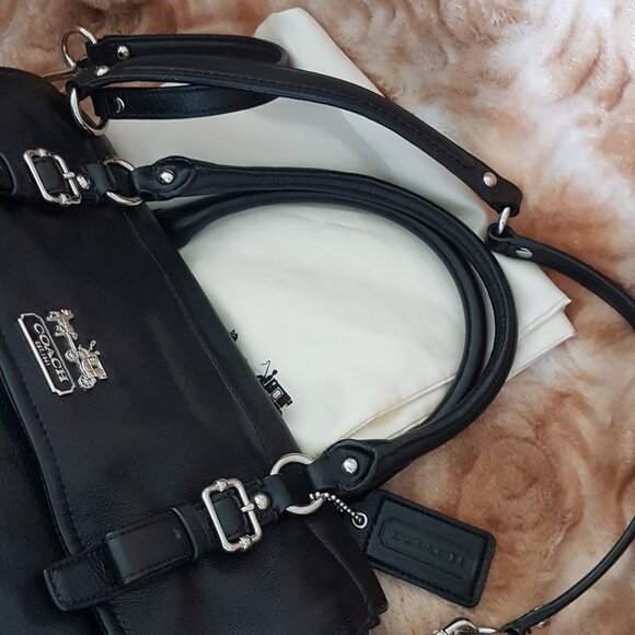 $550 Coach Madison Leather Carryall AUTHENTIC COACH COLLECTION NOW ON POSHMARK! - Picture 3 of 5